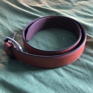 New Columbia Men’s Leather Belt Size 30